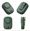 Mini Hands-Free Wearable Waist Fan | Portable Shirt Clip & Neck Fan for Outdoor Work & Construction