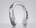 Wearable Bladeless Neck Fan | Hands-Free USB Rechargeable Headphone-Design Cooling Fan for Running & Travel