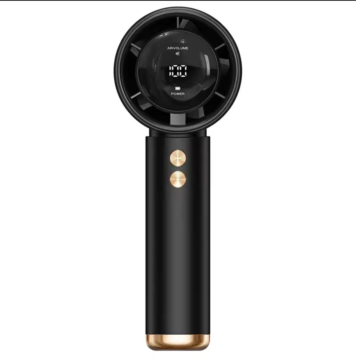 High-Speed Portable Turbo Handheld Fan | 100-Speed Adjustable Jet Fan Air Cooler for Extreme Heat Relief