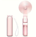 3-Speed Foldable Mini Handheld Fan | USB Rechargeable Portable Pocket Fan for Commuting & Travel