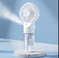 4-Speed Portable Water Misting Fan | Mini Handheld USB Rechargeable Cooling Spray Fan for Hot Summer Days