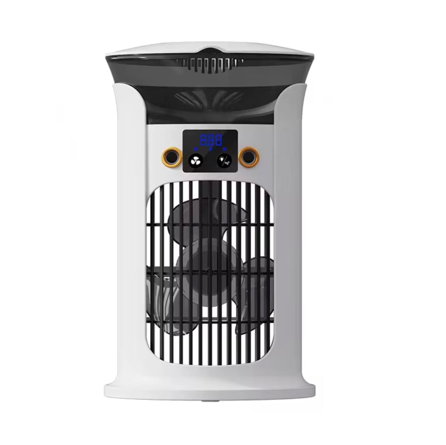 Mini Portable Desktop Air Cooler Fan | USB Multi-Function Personal Evaporative Humidifier Fan for Home & Office
