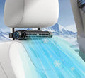 3-Speed USB Car Headrest Cooling Fan | Adjustable Backseat Air Ventilator for Front & Rear Passengers | Car Interior Accessory