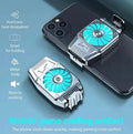 Semiconductor Phone Cooler Magnetic Radiator | Quiet Cooling Fan Heat Sink for iPhone, Android Gaming, & Live Streaming