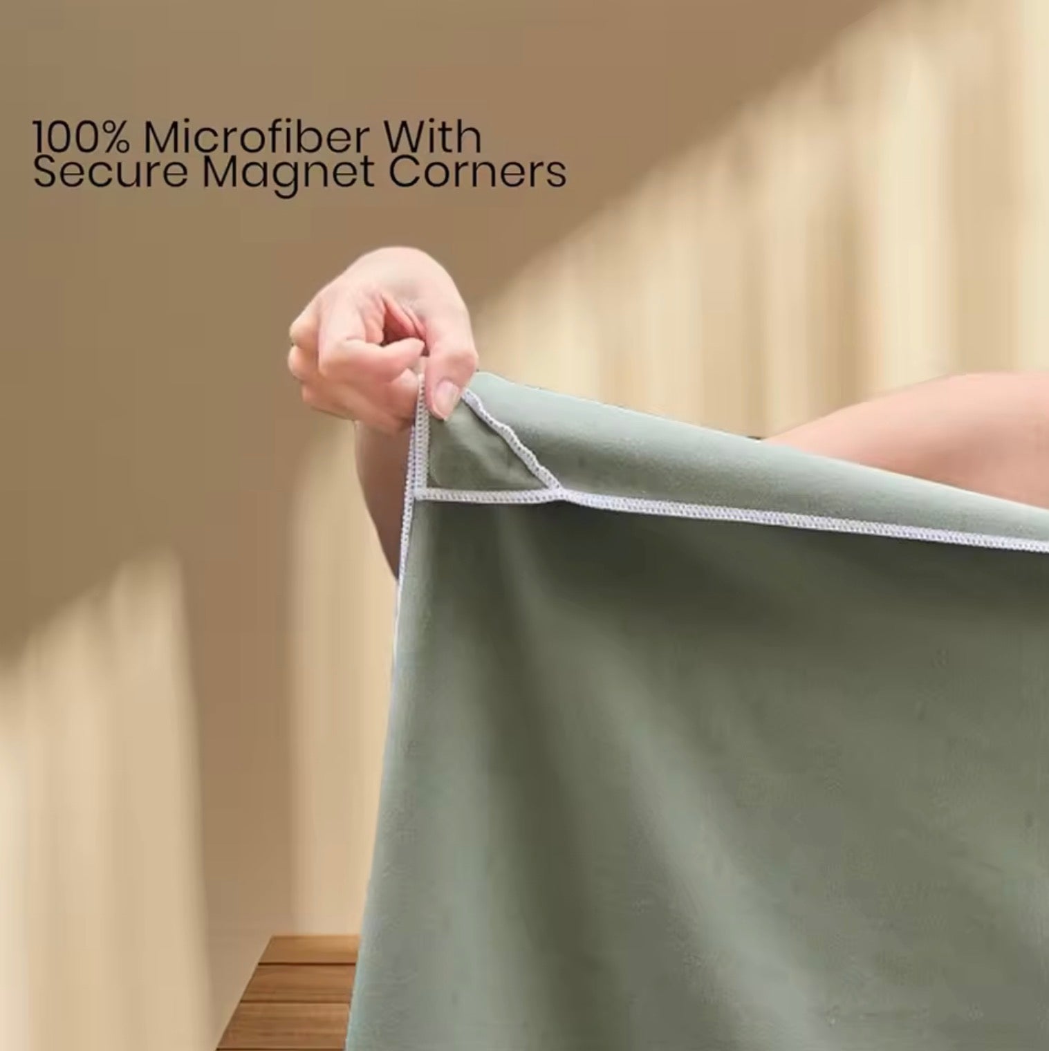 Oversized Magnetic Beach Towel | Thick Sand-Free Microfiber Quick-Dry Bath Sheet for Vacation, Gym, and Home