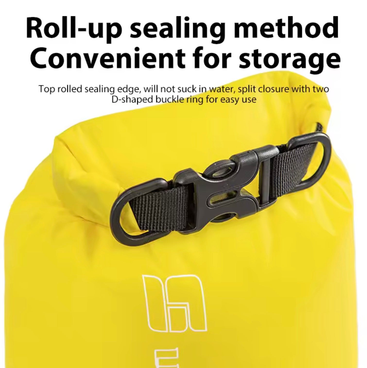 Waterproof Dry Bag with Adjustable Shoulder Strap | Floating Roll-Top Sack for Rafting, Camping, & Water Sports